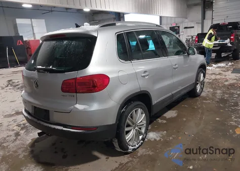 2014 Volkswagen Tiguan Sel из США, поврежденный, VIN WVGAV3AX0EW559051